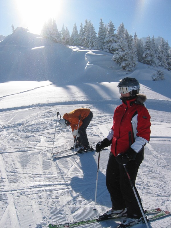 Abfahrt vom Hahnenkamm